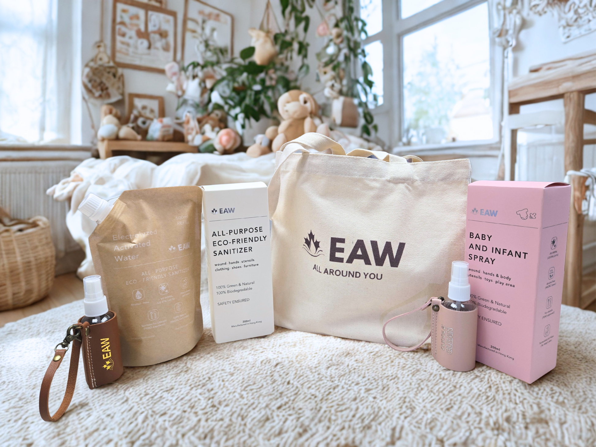 Baby (CuddleCLEAN) & Home Sanitizers