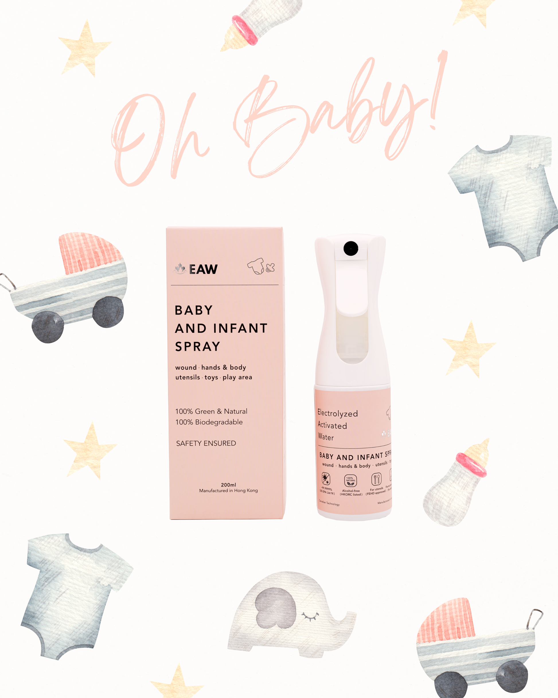 Baby (CuddleCLEAN) & Home Sanitizers